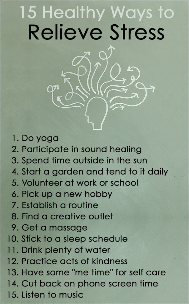 25 Ways to Relieve Stress and Anxiety - Oro House Recovery